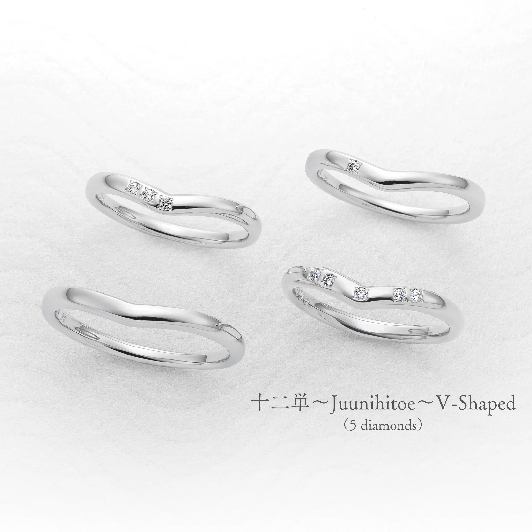 十二単～Juunihitoe～V-Shaped （5 diamonds）