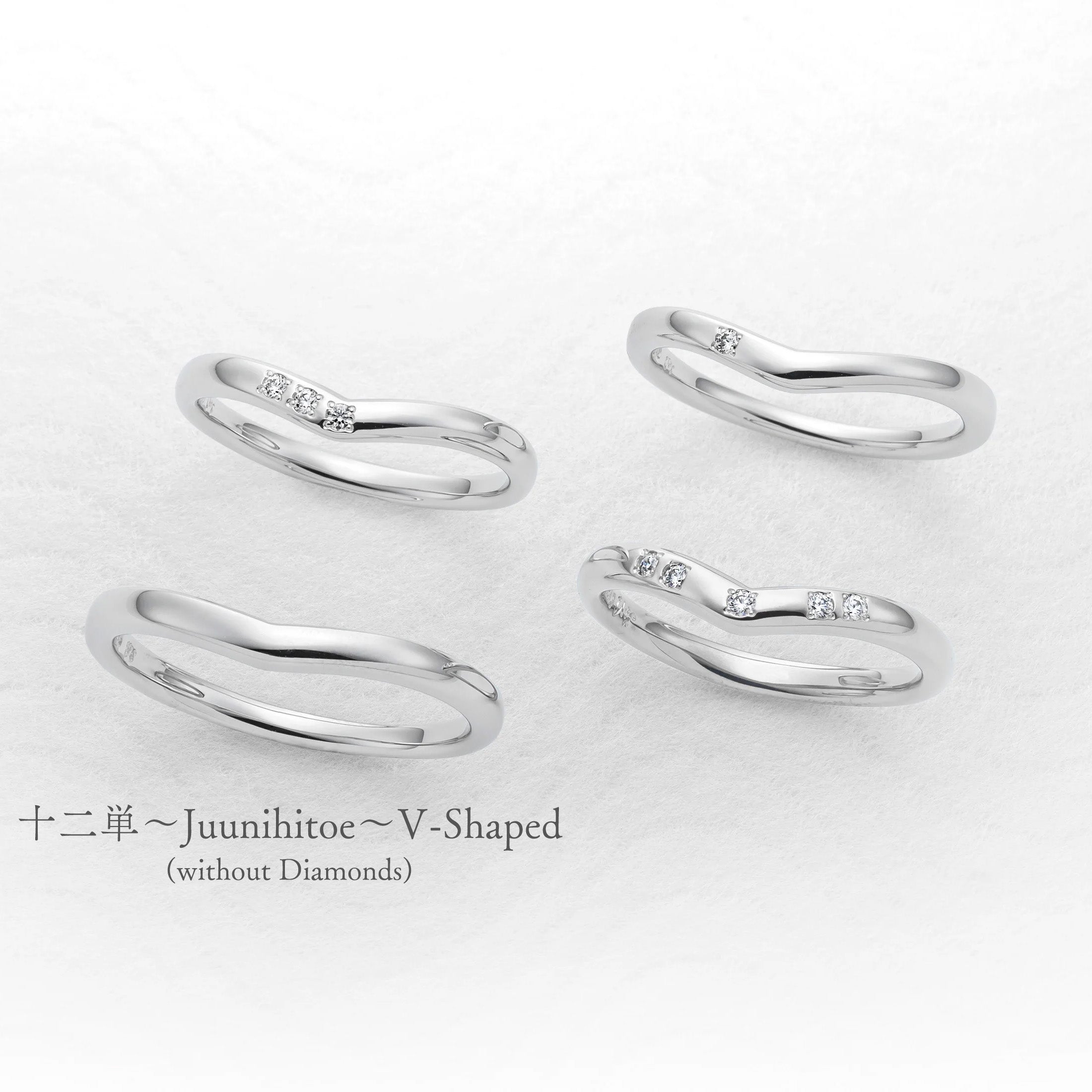 十二単～Juunihitoe～V-Shaped (without Diamonds)